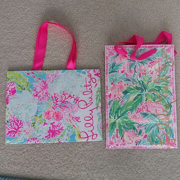 Lilly Pulitzer Other - Lilly Pulitzer shopping bags